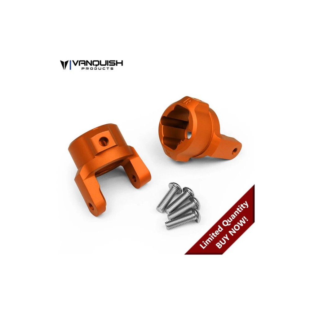 Vanquish Axial SCX10 8 Degree C-Hubs Orange Anodized VPS02865 Vanquish Axial SCX10 8 Degree C-Hubs Orange Anodized VPS02865