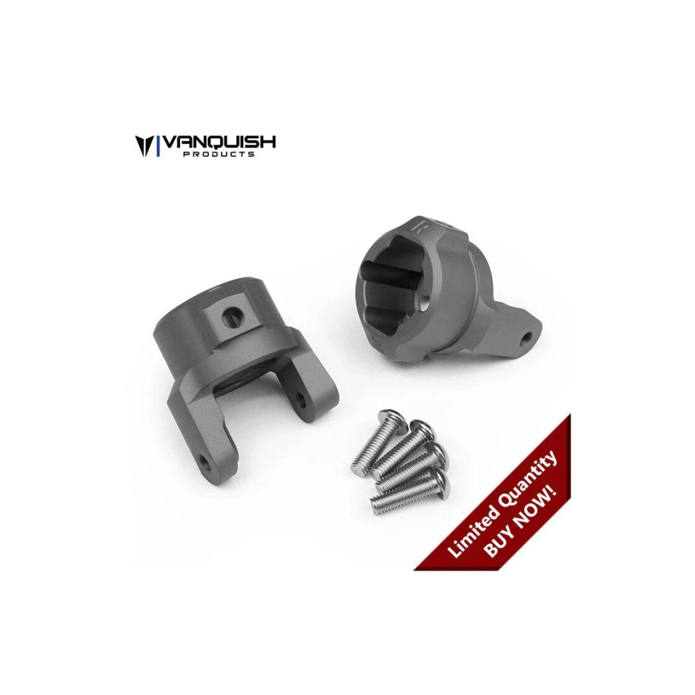 Vanquish Axial SCX10 8 Degree C-Hubs Grey Anodized VPS02866 Vanquish Axial SCX10 8 Degree C-Hubs Grey Anodized VPS02866