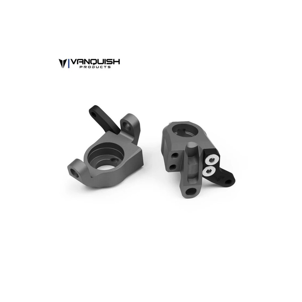 Vanquish Axial Wraith Steering Knuckles Grey Anodized VPS03205 Vanquish Axial Wraith Steering Knuckles Grey Anodized VPS03205