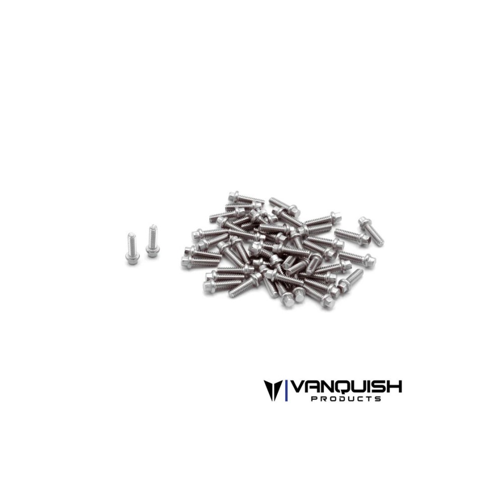 Vanquish Hex Scale Stainless Wheel Screw Kit VPS05002 Vanquish Hex Scale Stainless Wheel Screw Kit VPS05002
