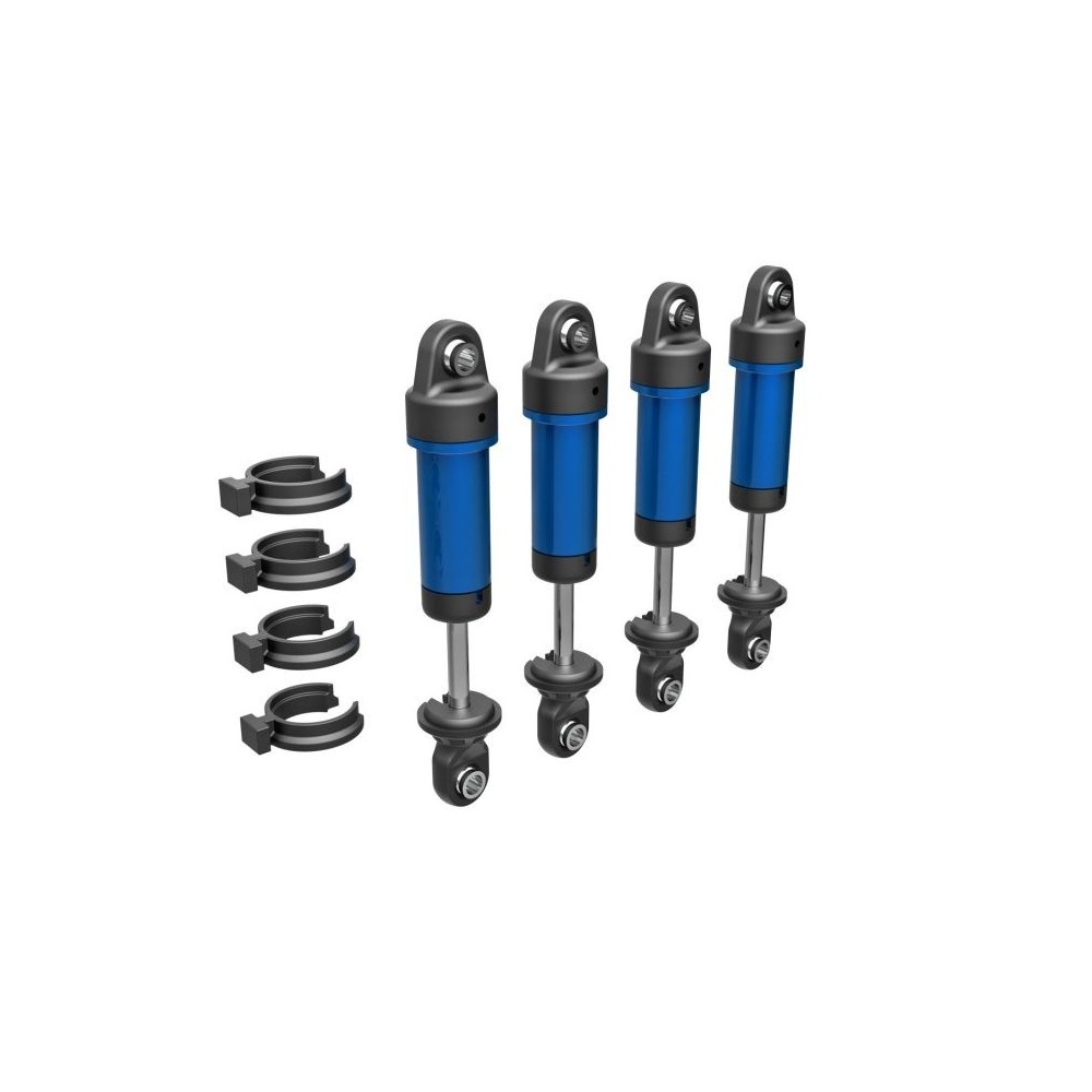 Amortiguadores GTM azul anodizado TRX9764-BLUE