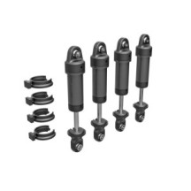 Traxxas Shocks gtm 6061-t6 aluminum (dark titanium-anodized) (fully assembled) TRX9764-GRAY