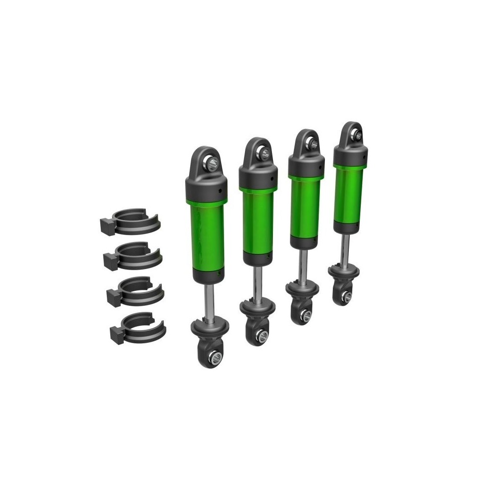 Amortiguadores GTM verde anodizado Traxxas TRX9764-GRN Amortiguadores GTM verde anodizado Traxxas TRX9764-GRN