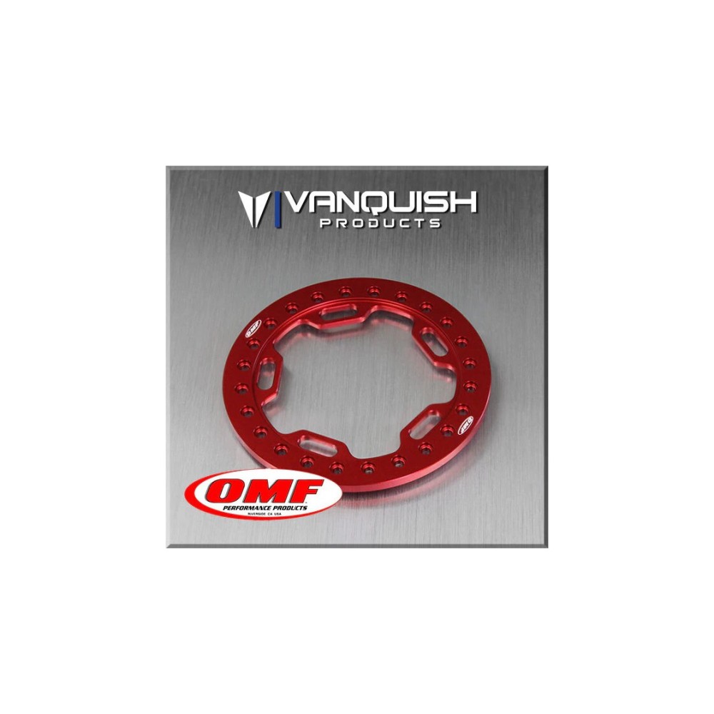 Vanquish OMF 2.2 Phase 5 Beadlock Red Anodized VPS06124 Vanquish OMF 2.2 Phase 5 Beadlock Red Anodized VPS06124