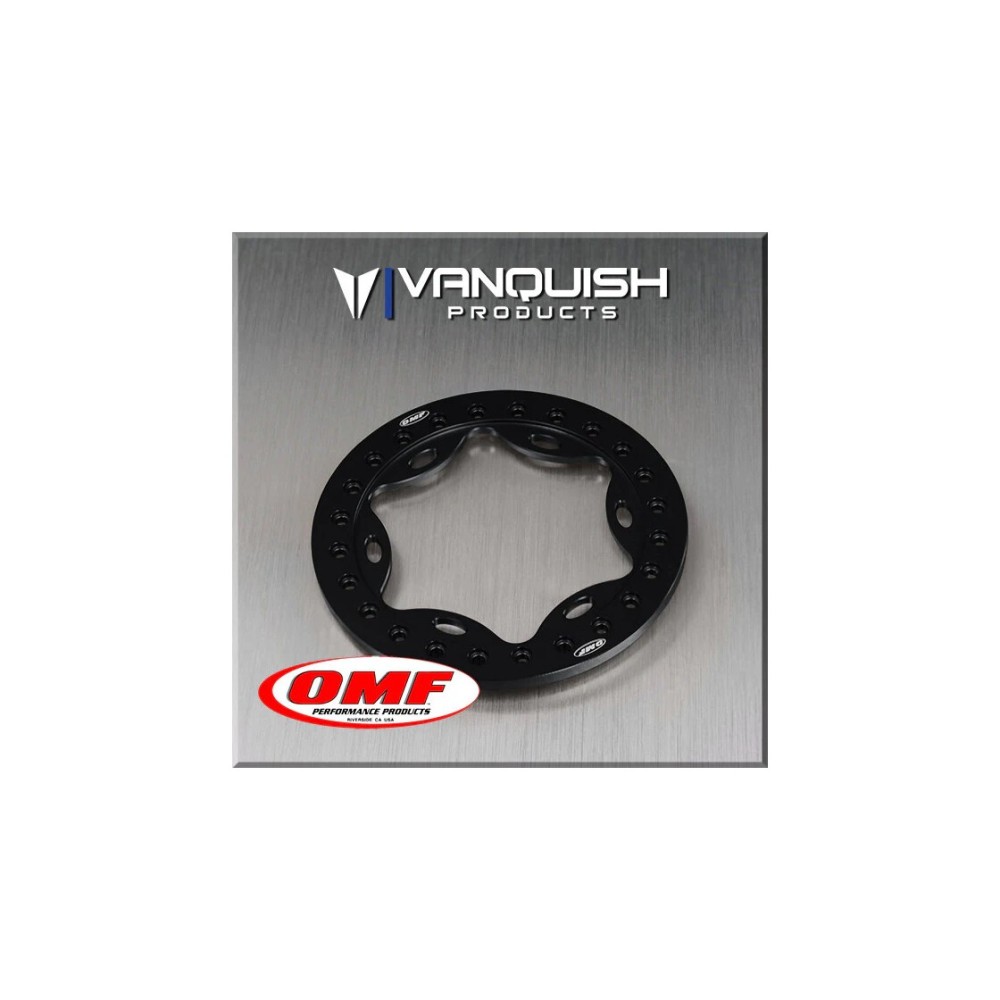 Vanquish OMF 2.2 Scallop Beadlock Black Anodized VPS06131 Vanquish OMF 2.2 Scallop Beadlock Black Anodized VPS06131