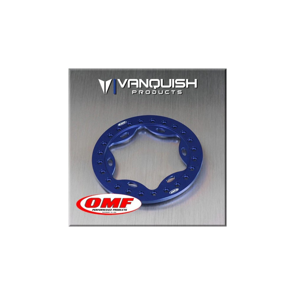 Vanquish OMF 2.2 Scallop Beadlock Blue Anodized VPS06133 Vanquish OMF 2.2 Scallop Beadlock Blue Anodized VPS06133