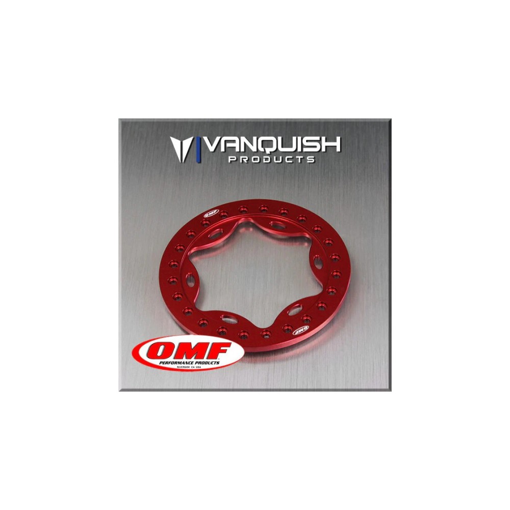 Vanquish OMF 2.2 Scallop Beadlock Red Anodized VPS06134 Vanquish OMF 2.2 Scallop Beadlock Red Anodized VPS06134