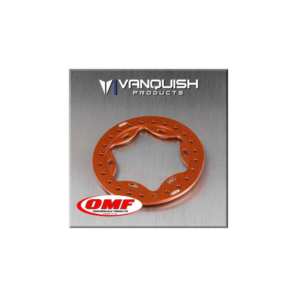 Vanquish OMF 2.2 Scallop Beadlock Orange Anodized VPS06135 Vanquish OMF 2.2 Scallop Beadlock Orange Anodized VPS06135
