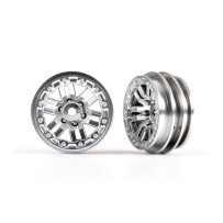 Ruedas 1.0 cromadas satinadas Traxxas TRX9768-SATIN