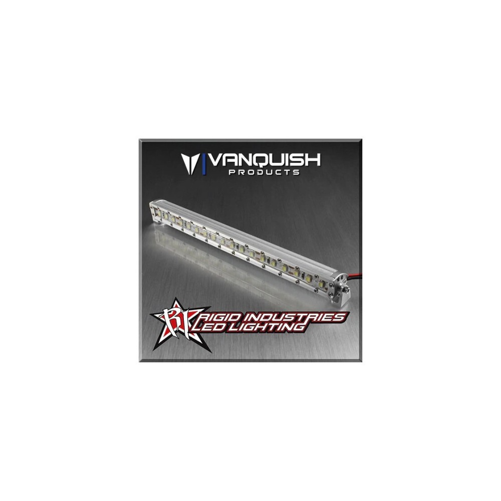 Vanquish Rigid Industries 6in LED Light Bar Clear Anodized VPS06752