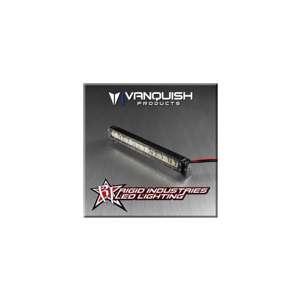 Vanquish Rigid Industries 4in LED Light Bar Black Anodized VPS06755 Vanquish Rigid Industries 4in LED Light Bar Black Anodized VPS06755