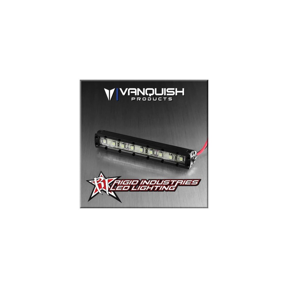 Vanquish Rigid Industries 3in LED Light Bar Black Anodized VPS06757 Vanquish Rigid Industries 3in LED Light Bar Black Anodized VPS06757
