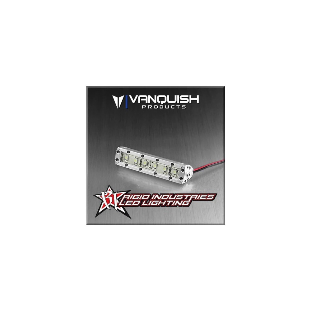 Vanquish Rigid Industries 2in LED Light Bar Clear Anodized VPS06760 Vanquish Rigid Industries 2in LED Light Bar Clear Anodized VPS06760