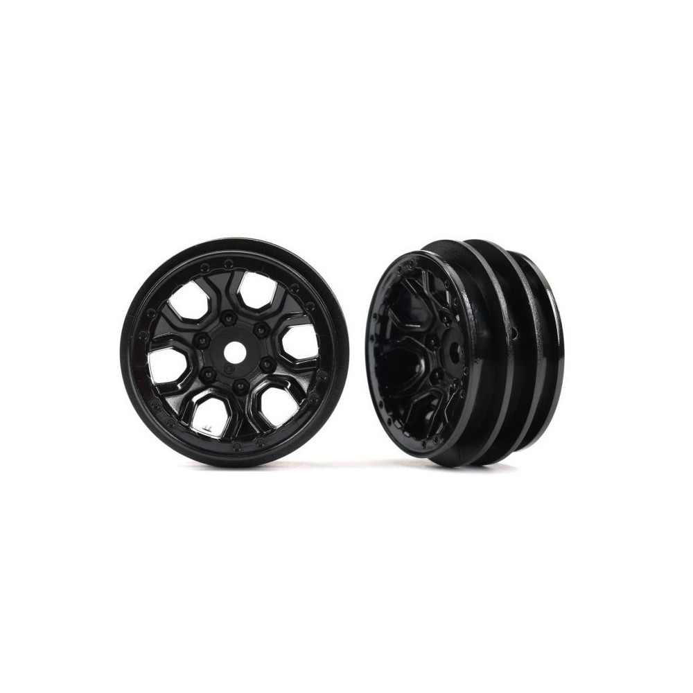 Traxxas Wheels 1.0 black (2) TRX9770 Traxxas Wheels 1.0 black (2) TRX9770