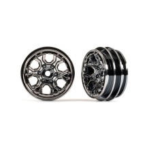 Llantas cromadas negras 1.0 Traxxas