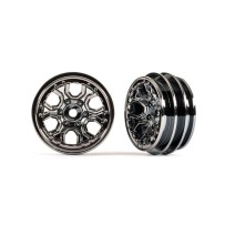 Llantas cromadas negras 1.0 Traxxas