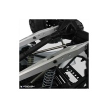 Vanquish Yeti Trailing Arms Clear Anodized VPS07351