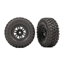 Ruedas montadas llantas negras Canyon Trail Traxxas