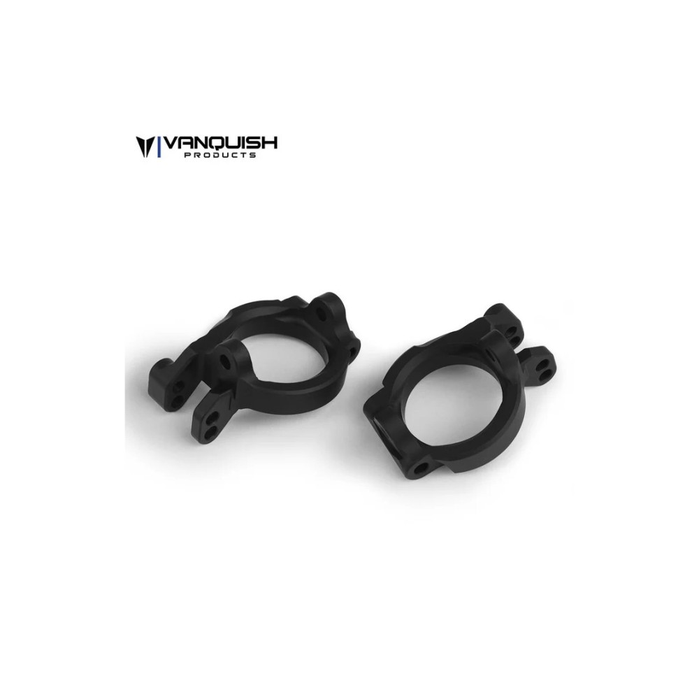 Vanquish Yeti Front Caster Blocks Black Anodized VPS07580 Vanquish Yeti Front Caster Blocks Black Anodized VPS07580