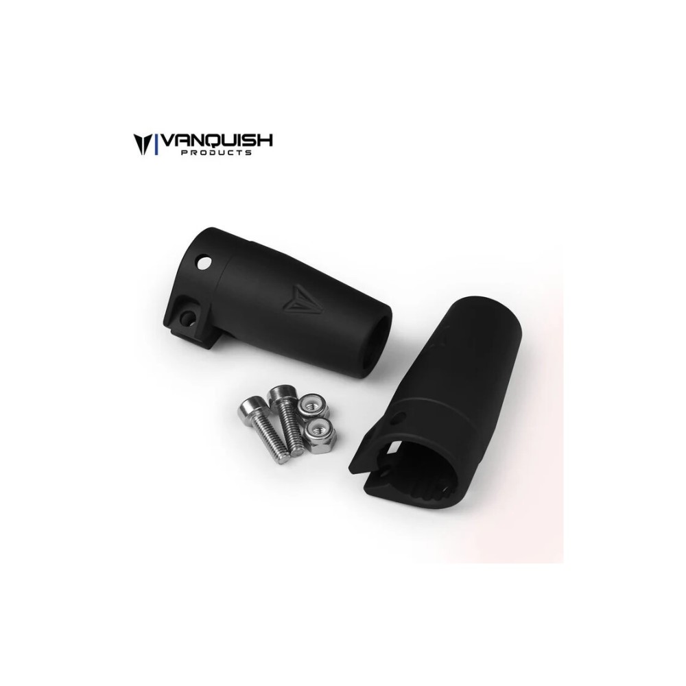 Vanquish Axial Wraith / Yeti Clamping Lockouts Black Anodized VPS07670