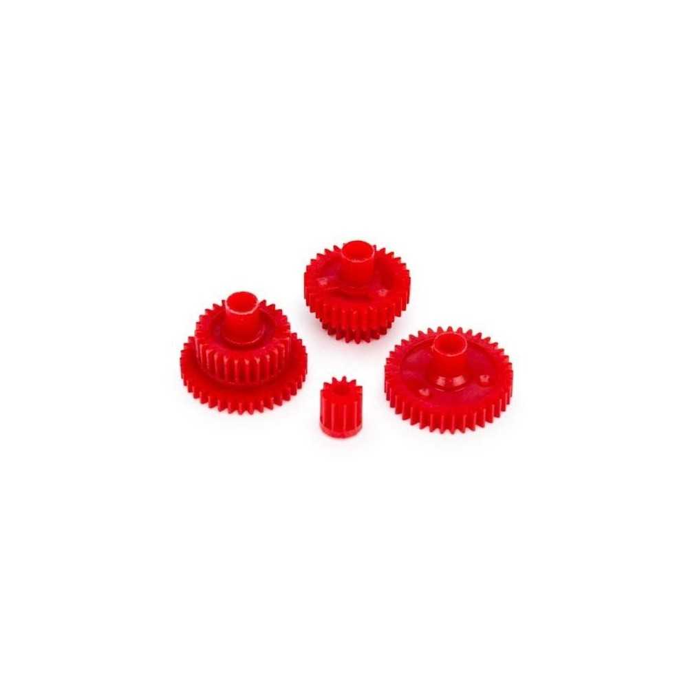 Traxxas Gear set transmission (6.8:1 reduction ratio) pinion gear 11-tooth TRX9776A Traxxas Gear set transmission (6.8:1 reduction ratio) pinion gear 11-tooth TRX9776A