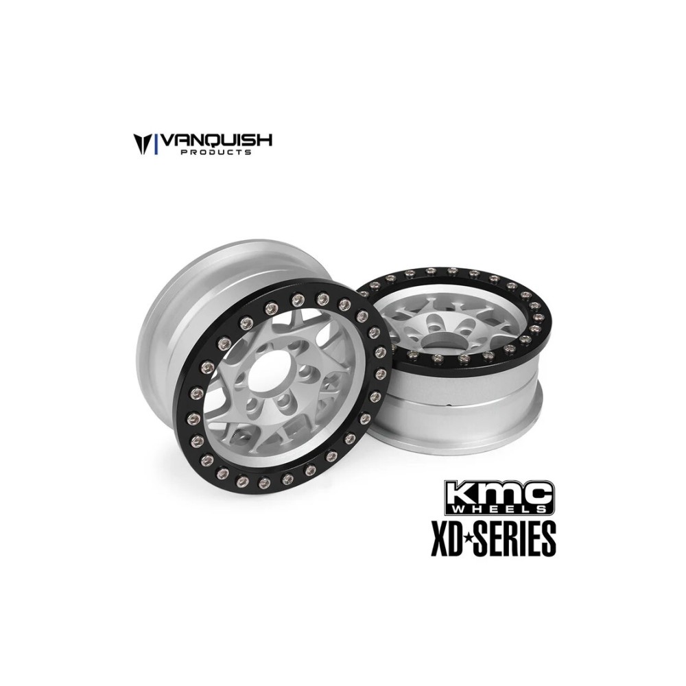 Vanquish KMC 1.9 XD127 Bully Clear Anodized VPS07711 Vanquish KMC 1.9 XD127 Bully Clear Anodized VPS07711