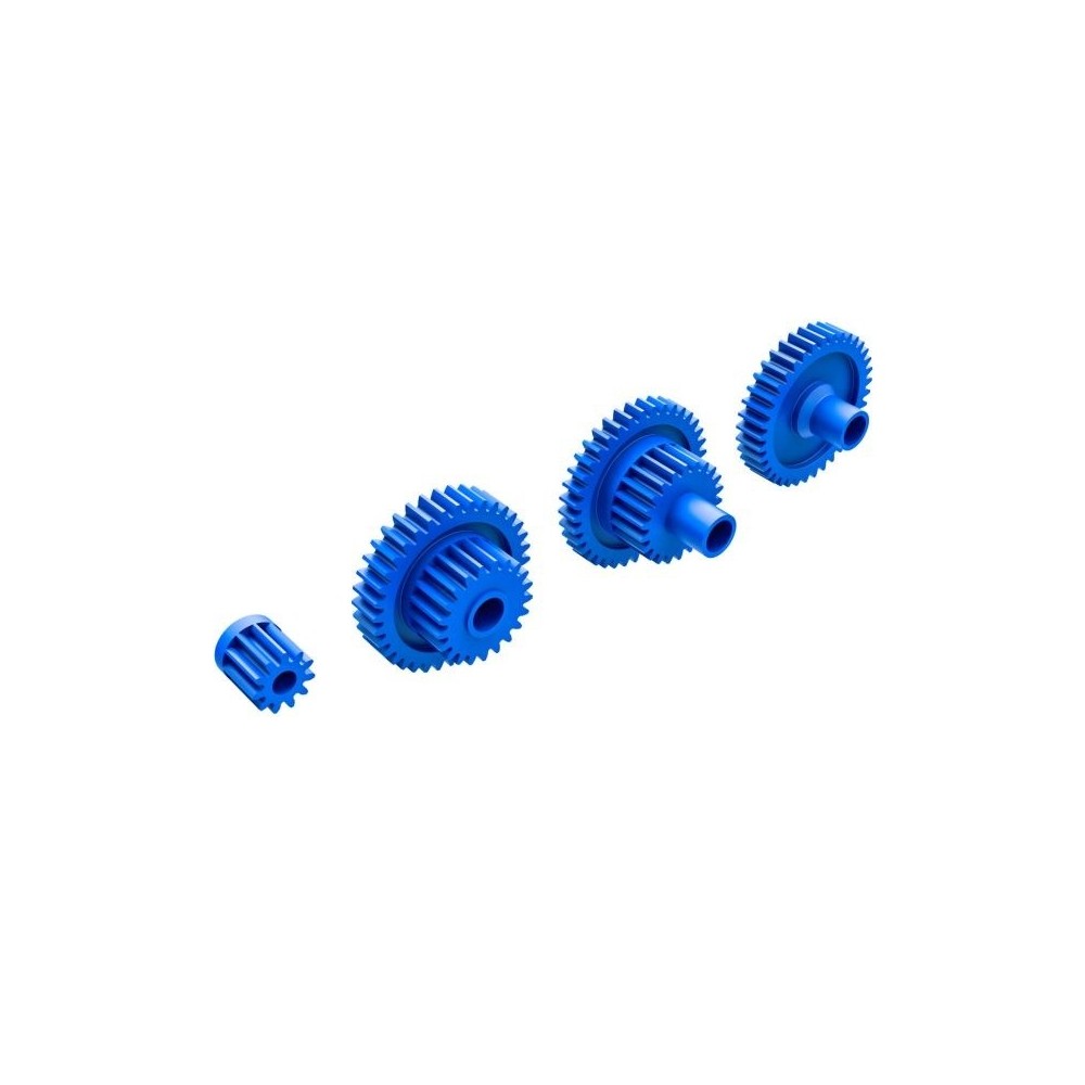 Traxxas Gear set transmission speed (9.7:1 reduction ratio) with pinion gear TRX9776X Traxxas Gear set transmission speed (9.7:1 reduction ratio) with pinion gear TRX9776X