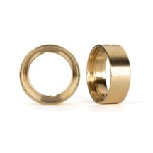 Traxxas Wheel weights brass (31 grams each) (2) (fits 9781 series wheels) TRX9780