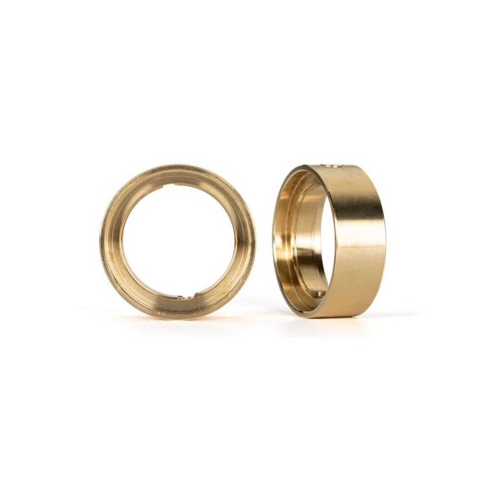 Traxxas Wheel weights brass (31 grams each) (2) (fits 9781 series wheels) TRX9780 Traxxas Wheel weights brass (31 grams each) (2) (fits 9781 series wheels) TRX9780
