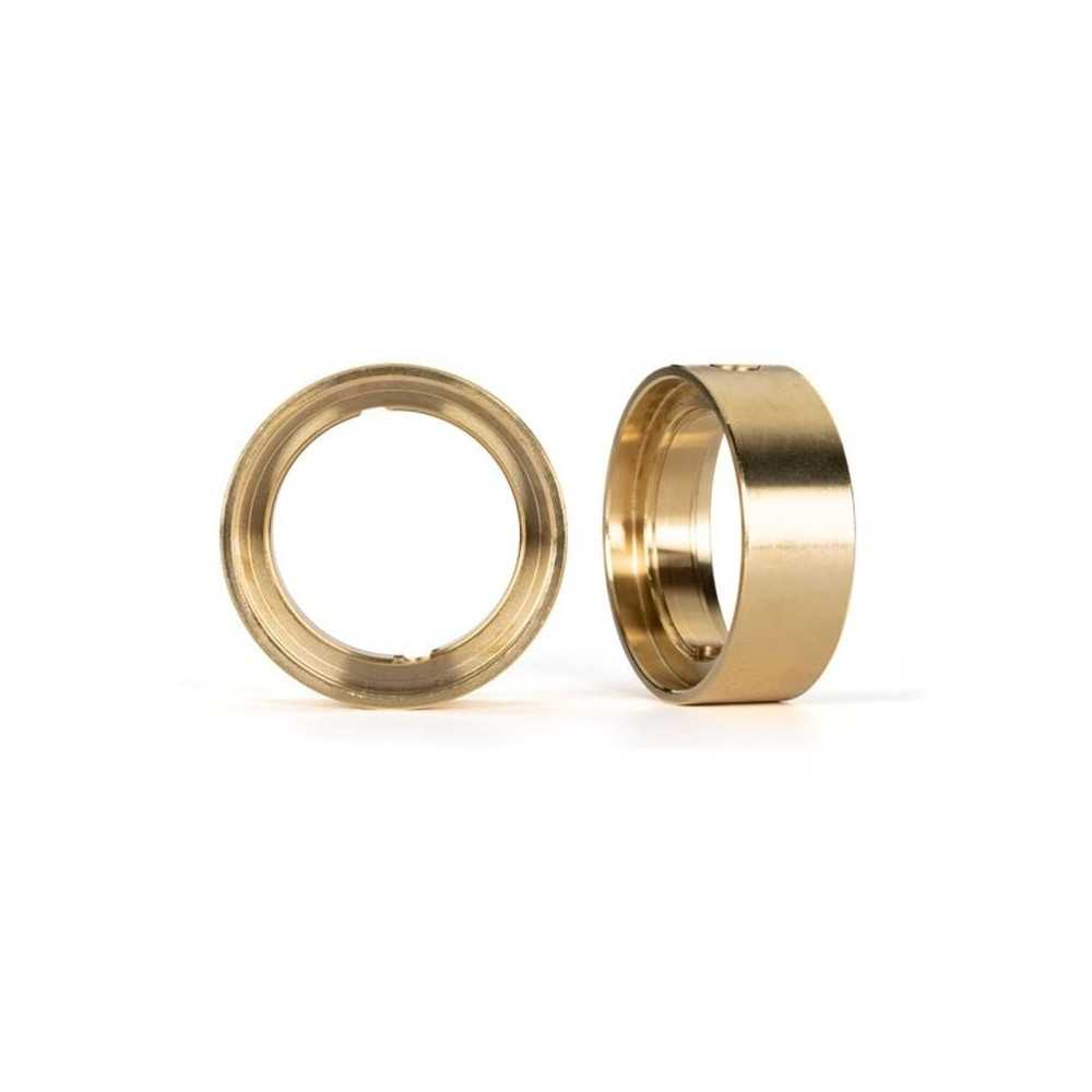 Traxxas Wheel weights brass (31 grams each) (2) (fits 9781 series wheels) TRX9780 Traxxas Wheel weights brass (31 grams each) (2) (fits 9781 series wheels) TRX9780
