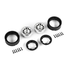 Traxxas Wheels method 105 1.0 (satin chrome) (2) TRX9781-SATIN