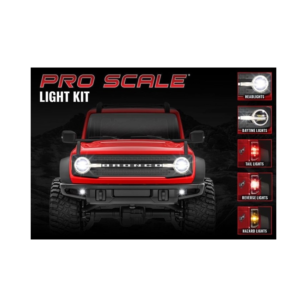 Traxxas TRX-4M Ford Bronco Led light set TRX9783 Traxxas TRX-4M Ford Bronco Led light set TRX9783