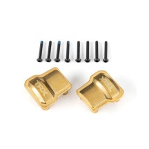 Traxxas Axle cover brass (8 grams) (2) and 1.6x12mm bcs with threadlock (8) TRX9787