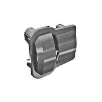 Cubiertas de eje de aluminio anodizado gris titanio Traxxas TRX9787-GRAY