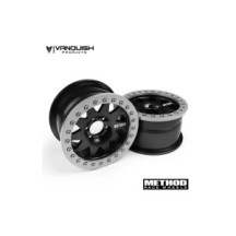 Vanquish Method 2.2 Race Wheel (1.2" Wide) 101 Black/Clear Anodized VPS08002