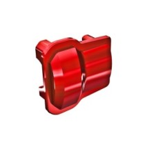 Traxxas Axle cover 6061-t6 aluminum (red-anodized) (2) 1.6x12mm bcs (with) TRX9787-RED