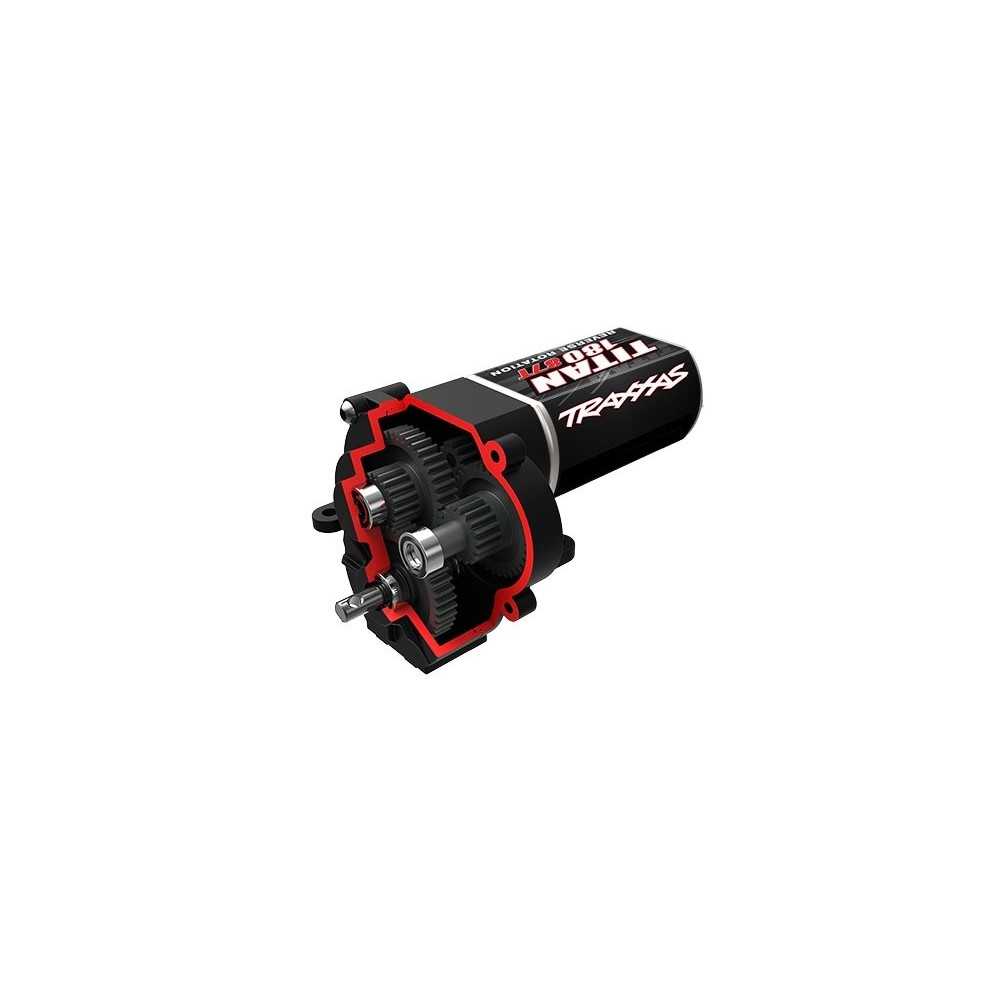 Traxxas Transmission complete (high range (trail) gearing) (16.6:1 reduction) TRX9791 Traxxas Transmission complete (high range (trail) gearing) (16.6:1 reduction) TRX9791