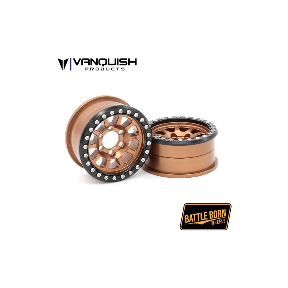 Vanquish Battle Born Wheels Sierra 1.9 - Bronze VPS08146 Vanquish Battle Born Wheels Sierra 1.9 - Bronze VPS08146