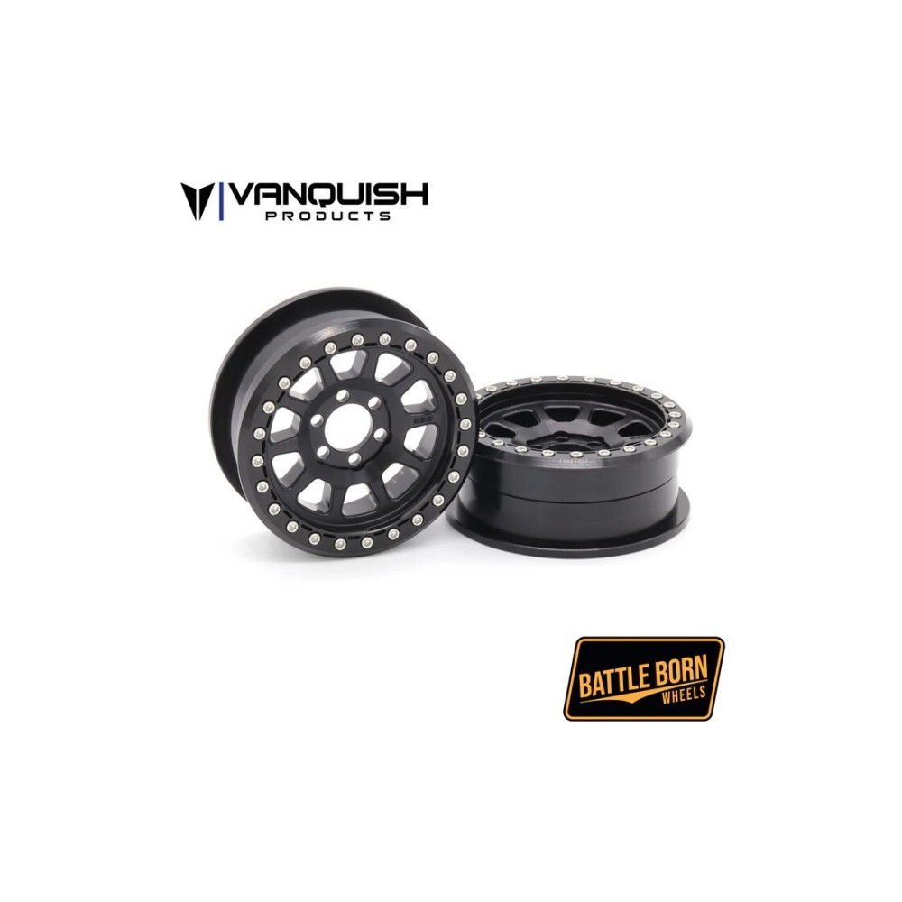 Vanquish Battle Born Wheels Sierra 2.2 - Black VPS08150 Vanquish Battle Born Wheels Sierra 2.2 - Black VPS08150