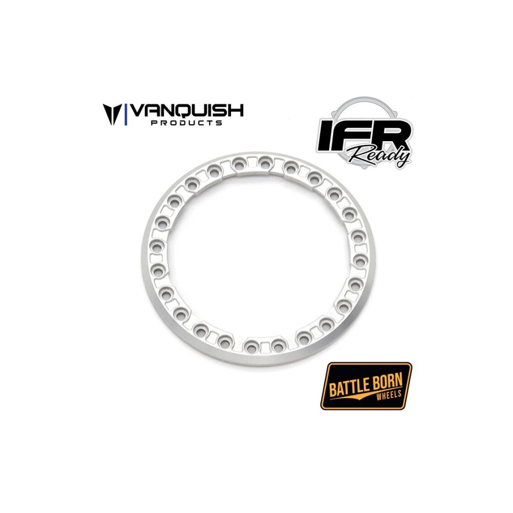 Vanquish Battle Born Wheels 1.9 Notched - Clear VPS08171 Vanquish Battle Born Wheels 1.9 Notched - Clear VPS08171