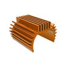 Traxxas Heat sink titan 87t motor (6061-t6 aluminum orange-anodized) TRX9793-ORNG
