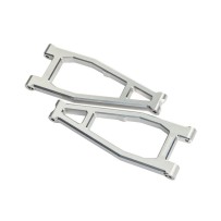 Brazos superiores de suspensión aluminio 6061-T6 plata Traxxas TRX10929X-SLVR