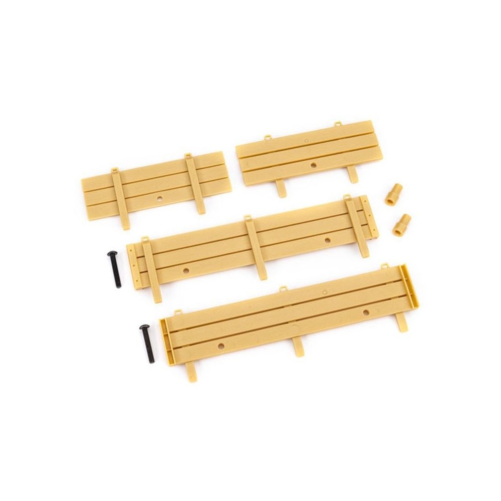 Traxxas utility trailer Stake sides (complete set) and spare tire mount (2) TRX9798
