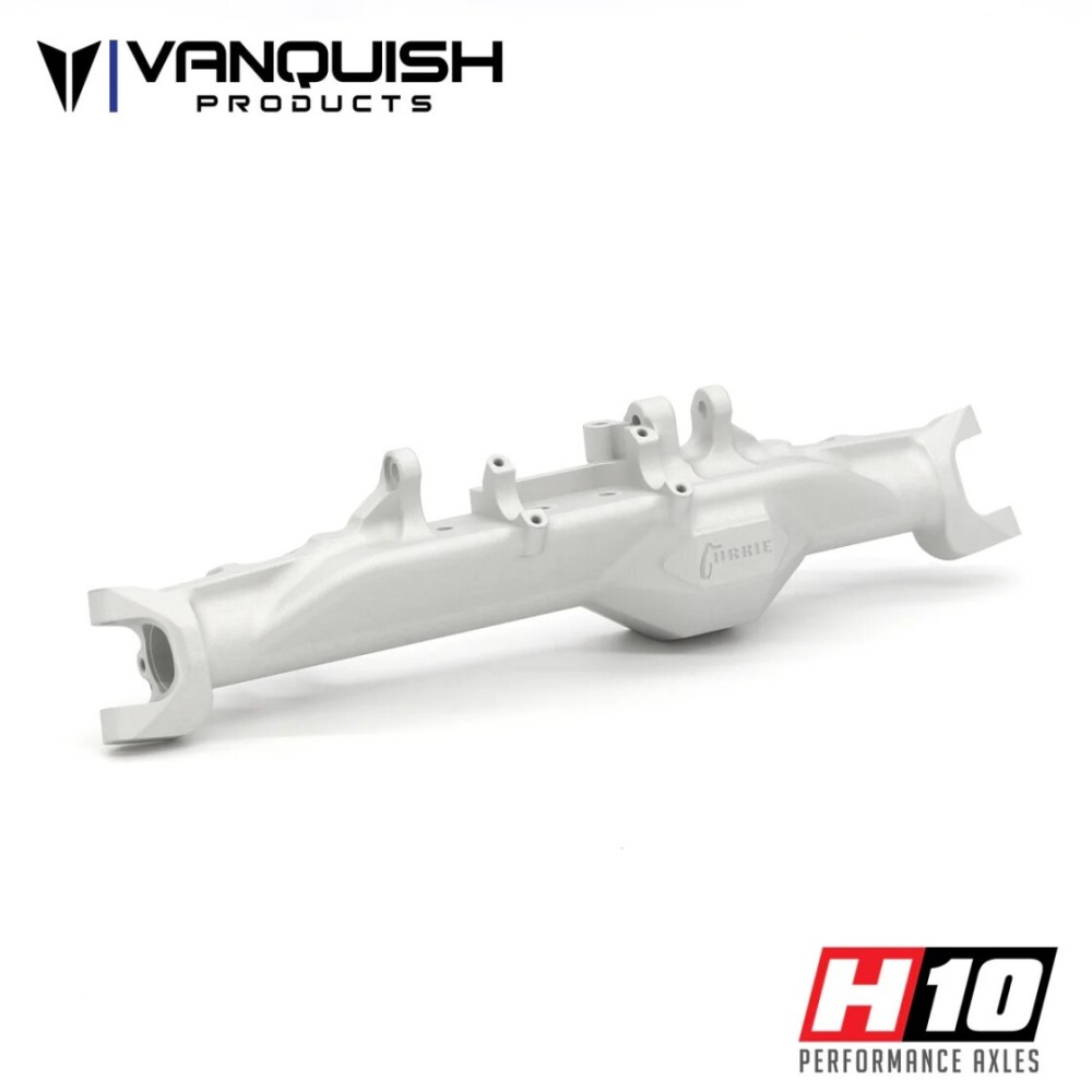 Vanquish H10 Aluminum Front Axle Housing - Clear VPS08811 Vanquish H10 Aluminum Front Axle Housing - Clear VPS08811