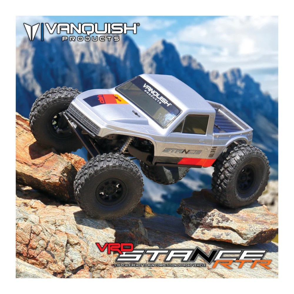 Vanquish VRD Stance RTR - Comp Silver VPS09009B Vanquish VRD Stance RTR - Comp Silver VPS09009B