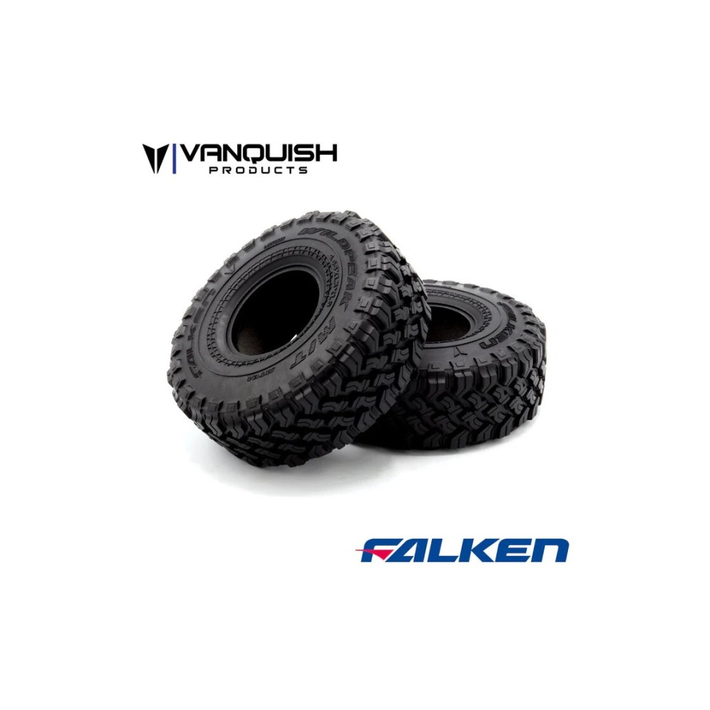 Vanquish Falken Wild Peak MT 1.9 4.65 RED Comp (2pcs) VPS10103
