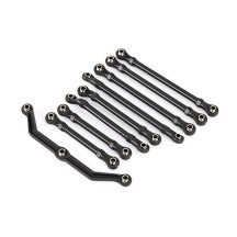 Traxxas Suspension link set complete front-rear (includes steering link) TRX9842