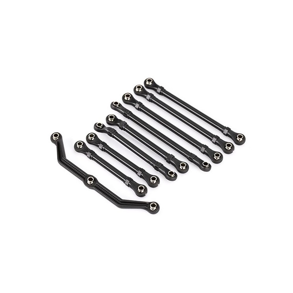 Traxxas Suspension link set complete front-rear (includes steering link) TRX9842 Traxxas Suspension link set complete front-rear (includes steering link) TRX9842