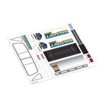 Traxxas Decal sheet 1-18 scale trx-4mt bigfoot no. 1 TRX9844