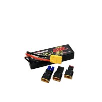 Pink Bashing LiPo 2S 7.4V-5200-50C (Multi) 139x47x25mm 310g PP3-2S5200-M